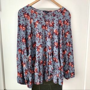 American Eagle Babydoll Blouse